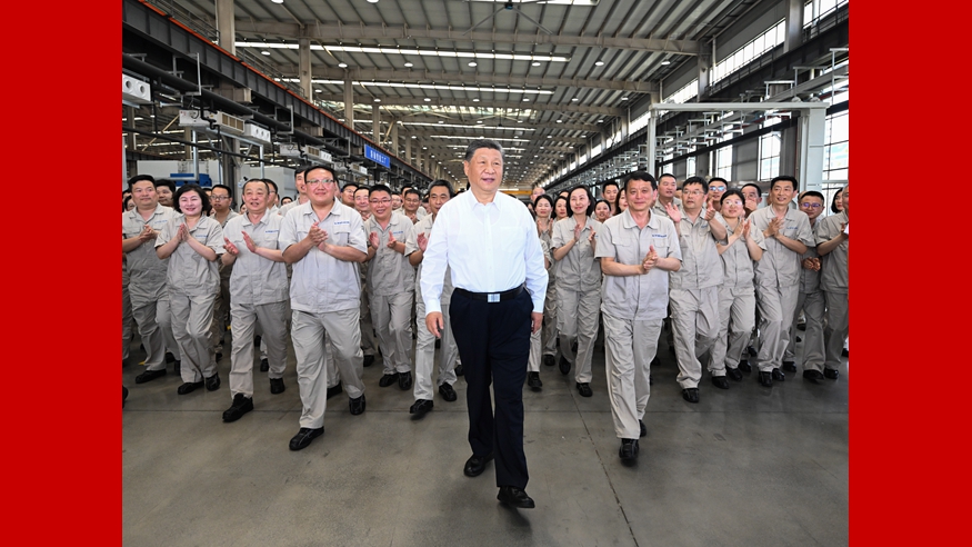 习近平在河南考察时强调 坚定信心推动高质量发展高效能治理 奋力谱写中原大地推进中国式现代化新篇章